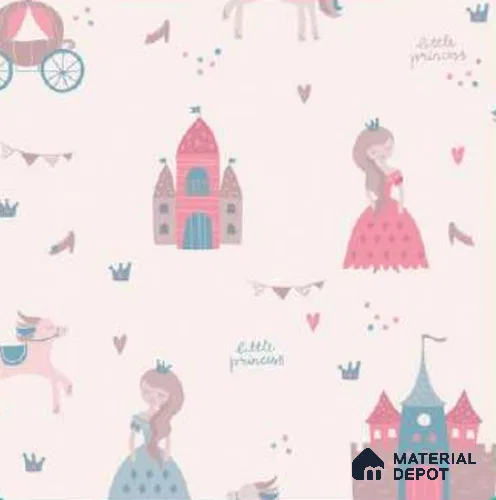 58119 | 10 Meter x 21 Inch PVC Patterned Look Wallpaper - 57 Sq. Ft. | Minimum 15% wastage during installation