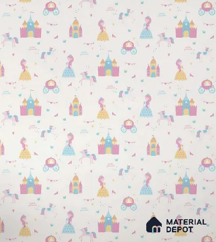 58118 | 10 Meter x 21 Inch PVC Patterned Look Wallpaper - 57 Sq. Ft. | Minimum 15% wastage during installation