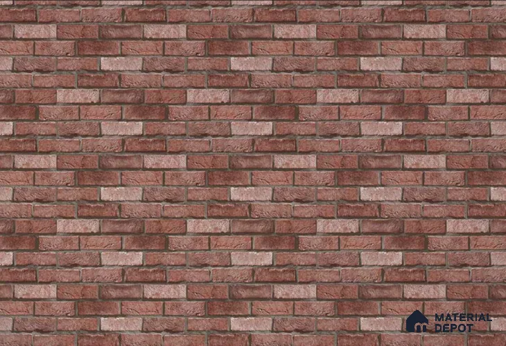 88043 | 10 Meter x 21 Inch PVC Brick Look Wallpaper - 57 Sq. Ft. | Minimum 15% wastage during installation