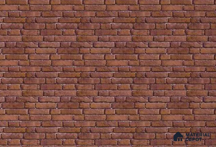 23954 | 10 Meter x 21 Inch PVC Brick Look Wallpaper - 57 Sq. Ft. | Minimum 15% wastage during installation