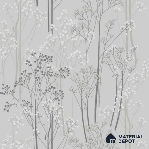 FL-2350 | 10 Meter x 21 Inch Non Woven Florals Look Wallpaper - 57 Sq. Ft.