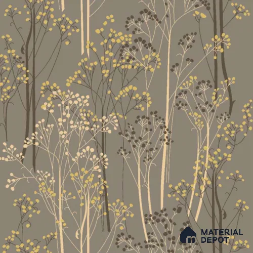 FL-2351 | 10 Meter x 21 Inch Non Woven Florals Look Wallpaper - 57 Sq. Ft.