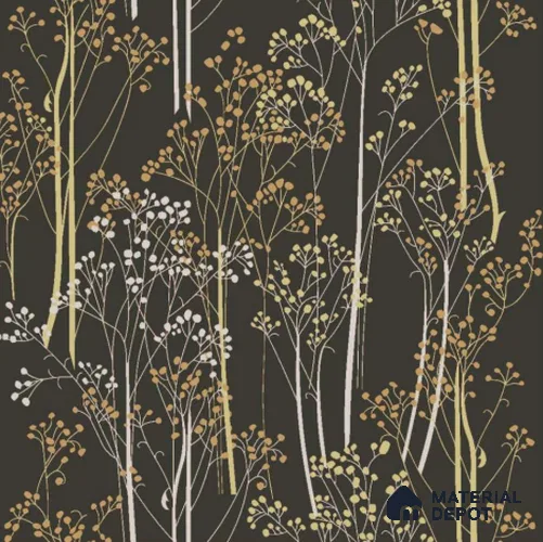 FL-2352 | 10 Meter x 21 Inch Non Woven Florals Look Wallpaper - 57 Sq. Ft.