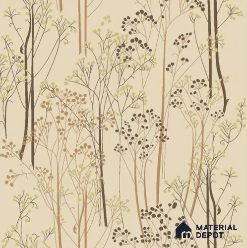 FL-2349 | 10 Meter x 21 Inch Non Woven Tropical Look Wallpaper - 57 Sq. Ft.