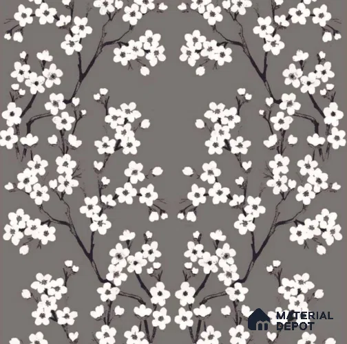 FL-2330 | 10 Meter x 21 Inch Non Woven Florals Look Wallpaper - 57 Sq. Ft.