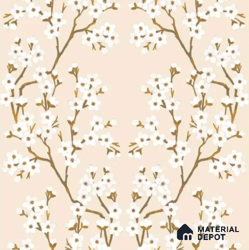 FL-2332 | 10 Meter x 21 Inch Non Woven Tropical Look Wallpaper - 57 Sq. Ft.