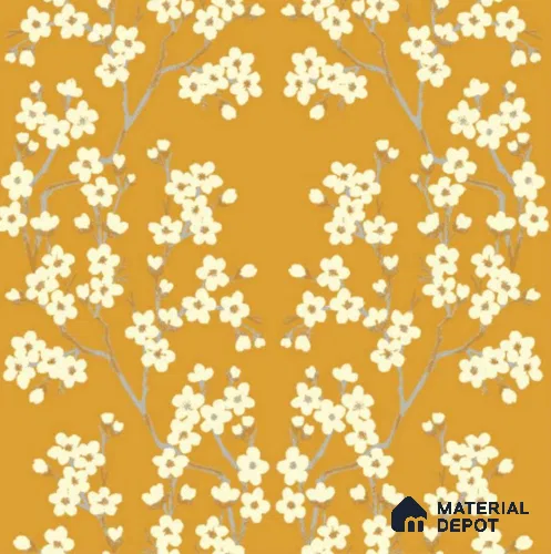 FL-2334 | 10 Meter x 21 Inch Non Woven Tropical Look Wallpaper - 57 Sq. Ft.