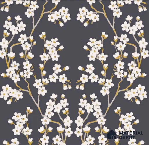 FL-2331 | 10 Meter x 21 Inch Non Woven Florals Look Wallpaper - 57 Sq. Ft.