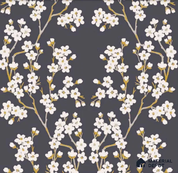 FL-2331 | 10 Meter x 21 Inch Non Woven Florals Look Wallpaper - 57 Sq. Ft.