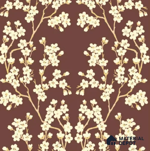 FL-2335 | 10 Meter x 21 Inch Non Woven Tropical Look Wallpaper - 57 Sq. Ft.