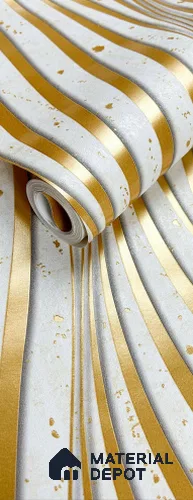 930062 | 10 Meter x 21 Inch PVC Patterned Look Wallpaper - 57 Sq. Ft.