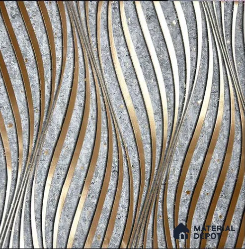 930063 | 10 Meter x 21 Inch PVC Patterned Look Wallpaper - 57 Sq. Ft.