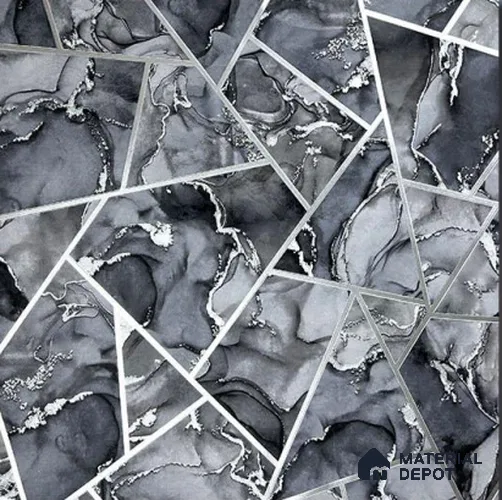 931502 | 10 Meter x 21 Inch PVC Geometric Look Wallpaper - 57 Sq. Ft.