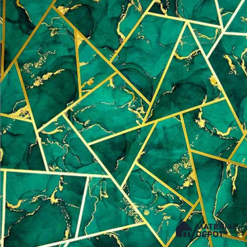 931503 | 10 Meter x 21 Inch PVC Geometric Look Wallpaper - 57 Sq. Ft.
