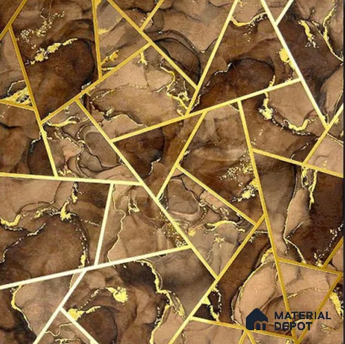 931505 | 10 Meter x 21 Inch PVC Geometric Look Wallpaper - 57 Sq. Ft.