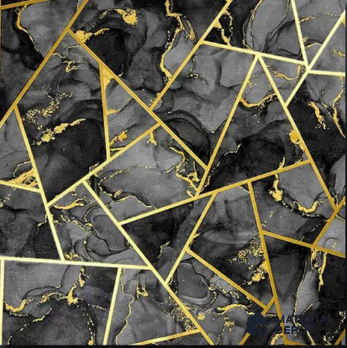 931506 | 10 Meter x 21 Inch PVC Geometric Look Wallpaper - 57 Sq. Ft.