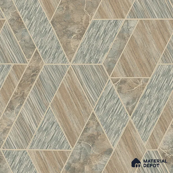 ST021007 | 10.05 Meter x 20.86 Inches Geometric Look Wallpaper - 57.33 Sq. Ft. | Minimum 15% wastage during installation
