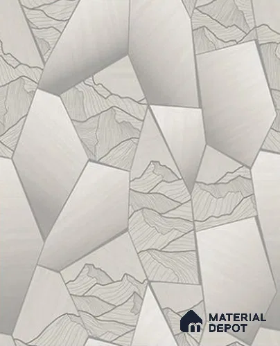 RG7004 | 10 Meter x 20.86 Inches Abstract Look PVC Wallpaper - 56.94 Sq. Ft | Minimum 15% wastage during installation