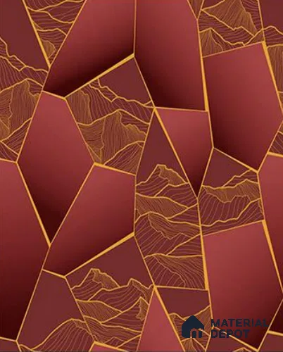 RG7005 | 10 Meter x 20.86 Inches Abstract Look PVC Wallpaper - 56.94 Sq. Ft | Minimum 15% wastage during installation