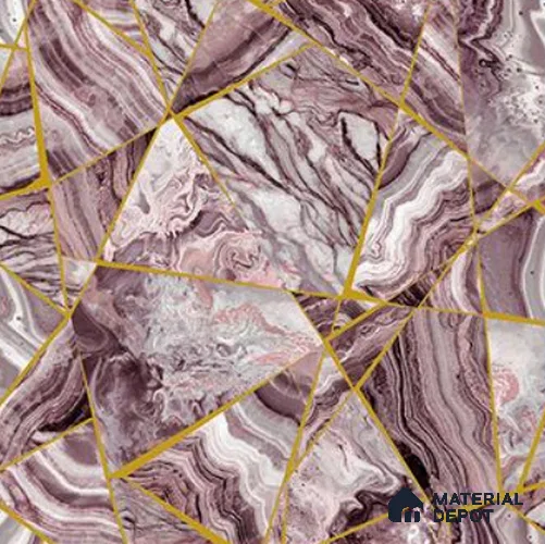 RG7007 | 10 Meter x 20.86 Inches Abstract Look PVC Wallpaper - 56.94 Sq. Ft | Minimum 15% wastage during installation