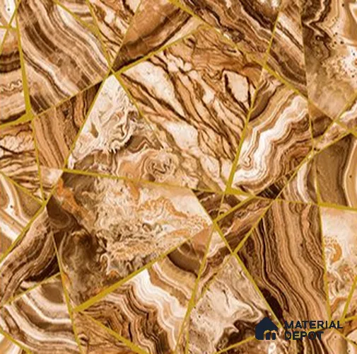 RG7006 | 10 Meter x 20.86 Inches Abstract Look PVC Wallpaper - 56.94 Sq. Ft | Minimum 15% wastage during installation