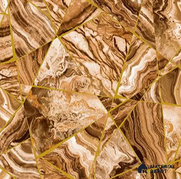 RG7006 | 10 Meter x 20.86 Inches Abstract Look PVC Wallpaper - 56.94 Sq. Ft | Minimum 15% wastage during installation