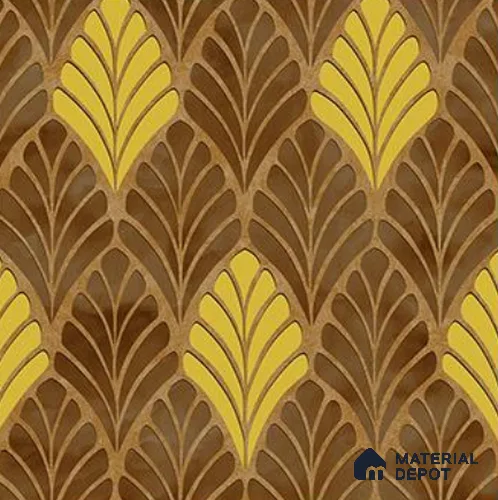 RG7012 | 10 Meter x 20.86 Inches Florals Look PVC Wallpaper - 56.94 Sq. Ft | Minimum 15% wastage during installation