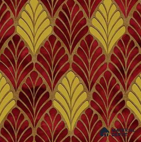 RG7015 | 10 Meter x 20.86 Inches Florals Look PVC Wallpaper - 56.94 Sq. Ft | Minimum 15% wastage during installation