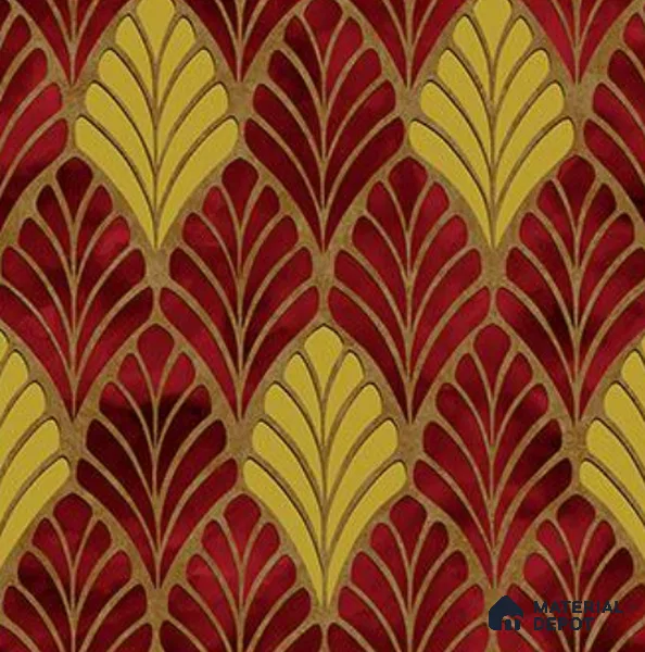 RG7015 | 10 Meter x 20.86 Inches Florals Look PVC Wallpaper - 56.94 Sq. Ft | Minimum 15% wastage during installation