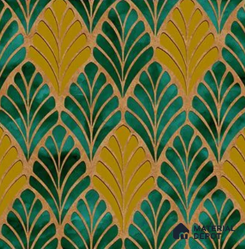 RG7011 | 10 Meter x 20.86 Inches Florals Look PVC Wallpaper - 56.94 Sq. Ft | Minimum 15% wastage during installation