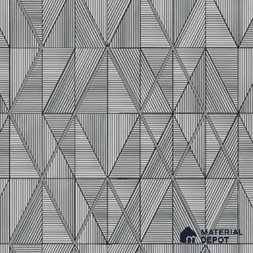 RG7021 | 10 Meter x 20.86 Inches Geometric Look PVC Wallpaper - 56.94 Sq. Ft | Minimum 15% wastage during installation