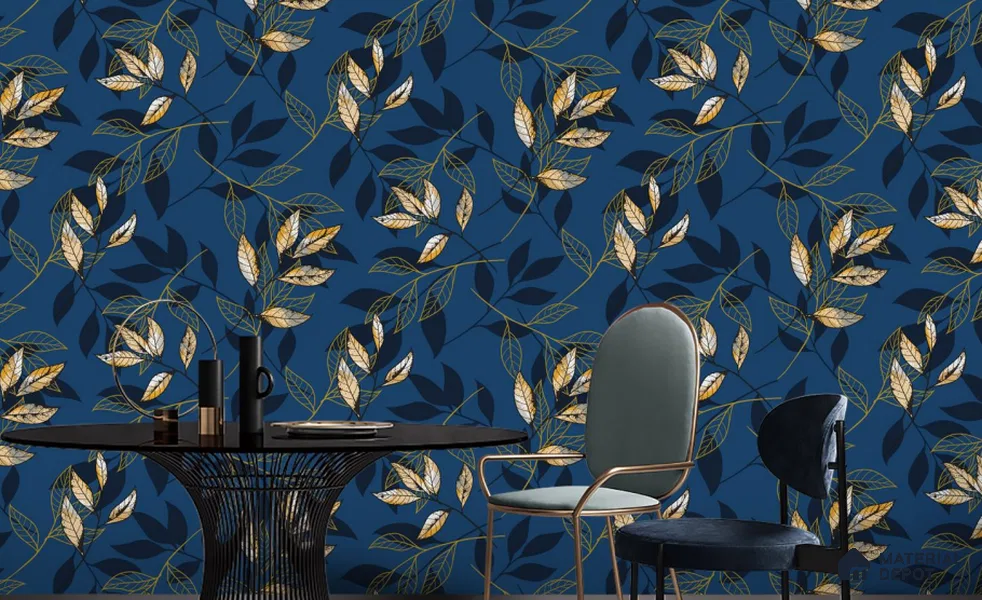 RG7027 | 10 Meter x 20.86 Inches Florals Look PVC Wallpaper - 56.94 Sq. Ft | Minimum 15% wastage during installation