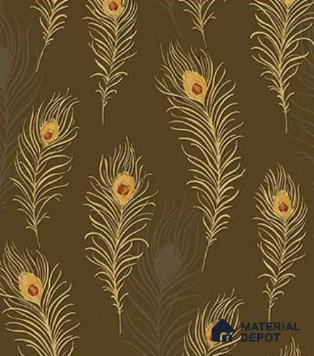 RG7037 | 10 Meter x 20.86 Inches Patterned Look PVC Wallpaper - 56.94 Sq. Ft | Minimum 15% wastage during installation