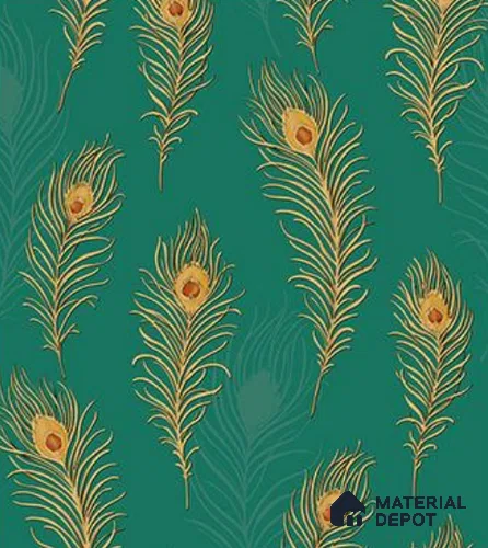RG7038 | 10 Meter x 20.86 Inches Patterned Look PVC Wallpaper - 56.94 Sq. Ft | Minimum 15% wastage during installation