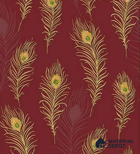 RG7035 | 10 Meter x 20.86 Inches Patterned Look PVC Wallpaper - 56.94 Sq. Ft | Minimum 15% wastage during installation