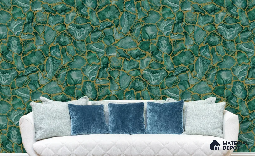 RG7058 | 10 Meter x 20.86 Inches Abstract Look PVC Wallpaper - 56.94 Sq. Ft | Minimum 15% wastage during installation