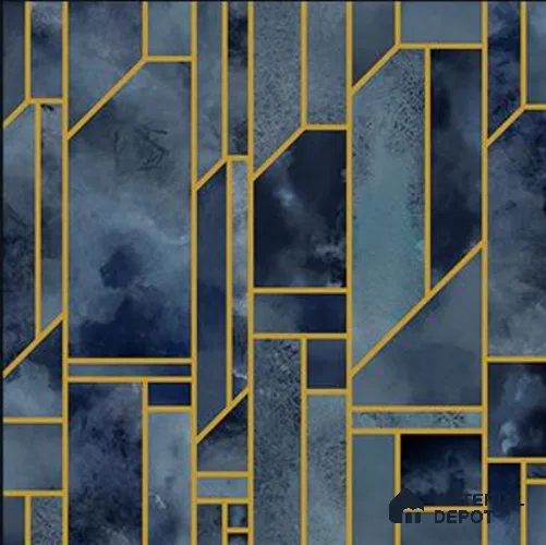 RG7062 | 10 Meter x 20.86 Inches Geometric Look PVC Wallpaper - 56.94 Sq. Ft | Minimum 15% wastage during installation