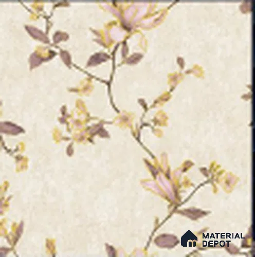 KA 7008 | 10 Meter x 20.86 Inches Florals Look PVC Wallpaper - 56.94 Sq. Ft | Minimum 15% wastage during installation
