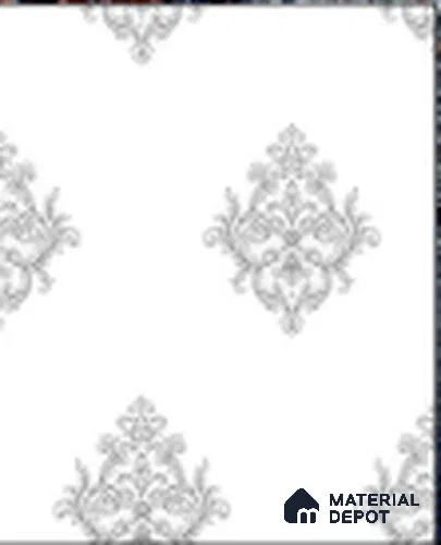 KA 7014 | 10 Meter x 20.86 Inches Damask Look PVC Wallpaper - 56.94 Sq. Ft | Minimum 15% wastage during installation