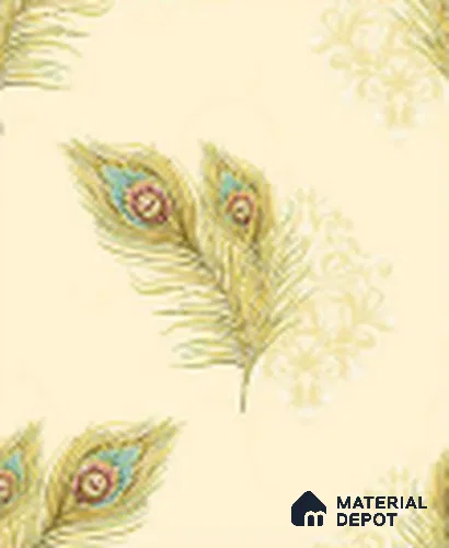KA 7022 | 10 Meter x 20.86 Inches Florals Look PVC Wallpaper - 56.94 Sq. Ft | Minimum 15% wastage during installation
