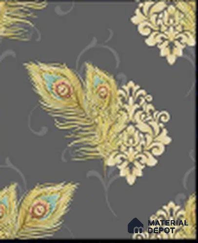 KA 7024 | 10 Meter x 20.86 Inches Florals Look PVC Wallpaper - 56.94 Sq. Ft | Minimum 15% wastage during installation