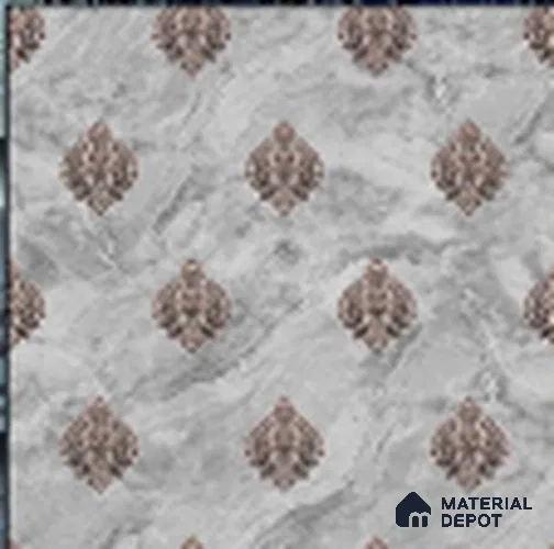 KA 7037 | 10 Meter x 20.86 Inches Damask Look PVC Wallpaper - 56.94 Sq. Ft | Minimum 15% wastage during installation