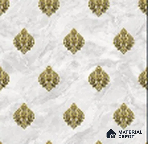 KA 7038 | 10 Meter x 20.86 Inches Damask Look PVC Wallpaper - 56.94 Sq. Ft | Minimum 15% wastage during installation