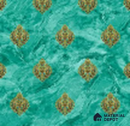 KA 7041 | 10 Meter x 20.86 Inches Damask Look PVC Wallpaper - 56.94 Sq. Ft | Minimum 15% wastage during installation