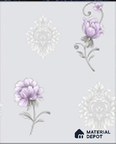 KA 7042 | 10 Meter x 20.86 Inches Florals Look PVC Wallpaper - 56.94 Sq. Ft | Minimum 15% wastage during installation