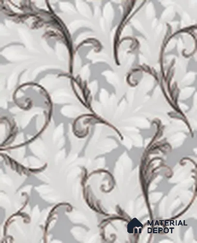 KA 7046 | 10 Meter x 20.86 Inches Florals Look PVC Wallpaper - 56.94 Sq. Ft | Minimum 15% wastage during installation