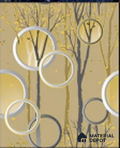 KA 7054 | 10 Meter x 20.86 Inches Patterned Look PVC Wallpaper - 56.94 Sq. Ft | Minimum 15% wastage during installation