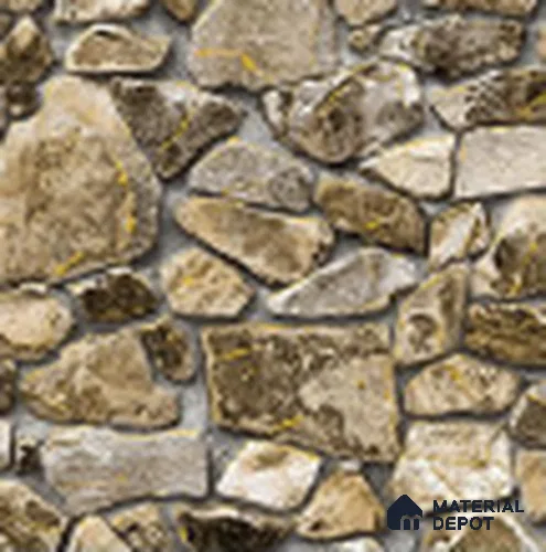 KA 7062 | 10 Meter x 20.86 Inches Stone Look PVC Wallpaper - 56.94 Sq. Ft | Minimum 15% wastage during installation