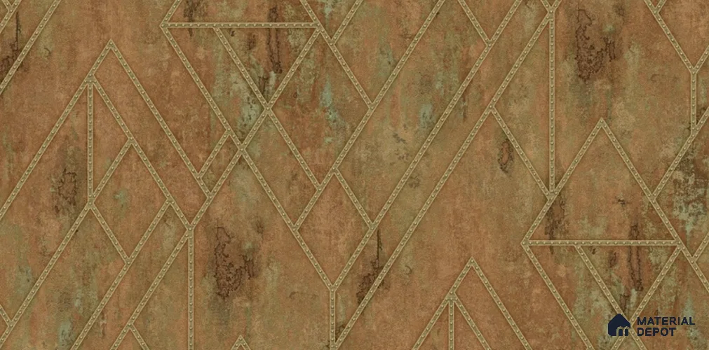81235-3 | 5 Meter x 42 Inch PVC Patterned Look Wallpaper - 57 Sq. Ft. | Minimum 15% wastage during installation