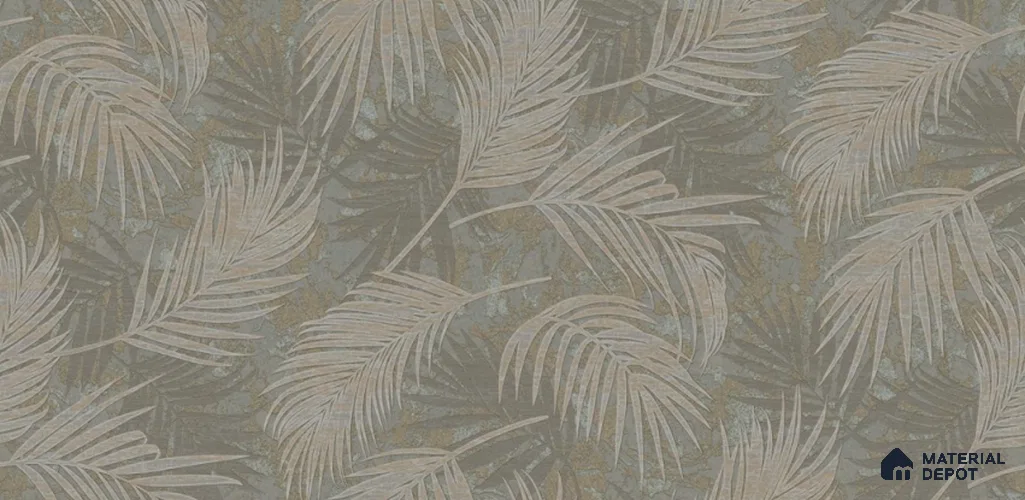 81233-5 | 5 Meter x 42 Inch PVC Florals Look Wallpaper - 57 Sq. Ft. | Minimum 15% wastage during installation